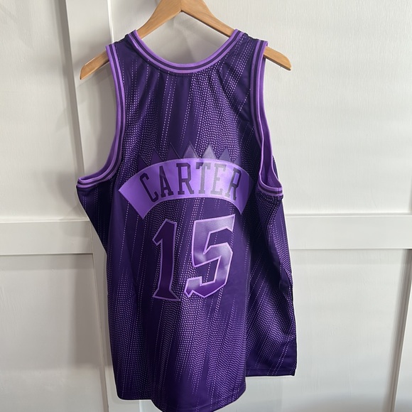 Mitchell & Ness - NBA Monocrhrome Swingman Jersey Raptors 1998 Vince Carter 2XL - Picture 8 of 11